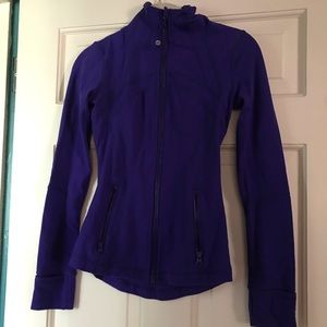 Lululemon Zip Up in purple size 2